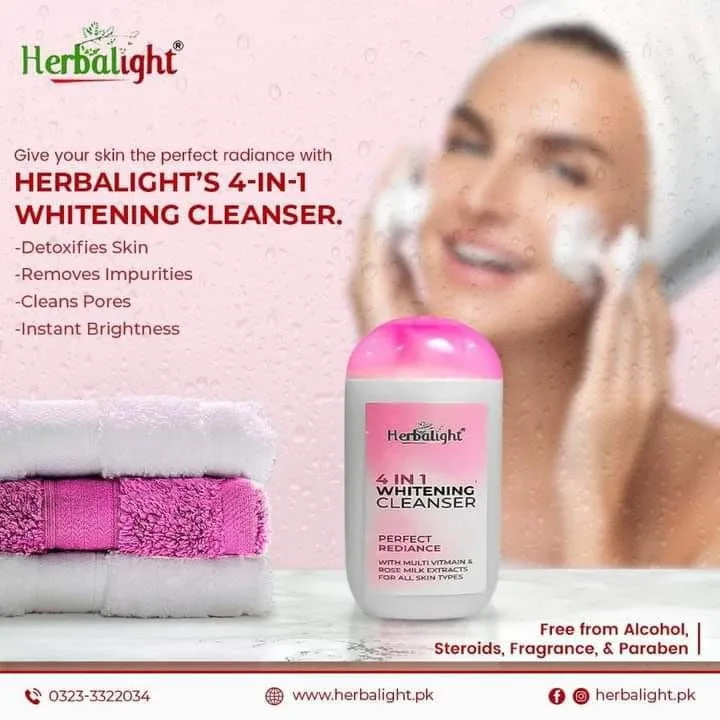 Herbalight Beauty & Skincare Social Media Designs for Herbalight
