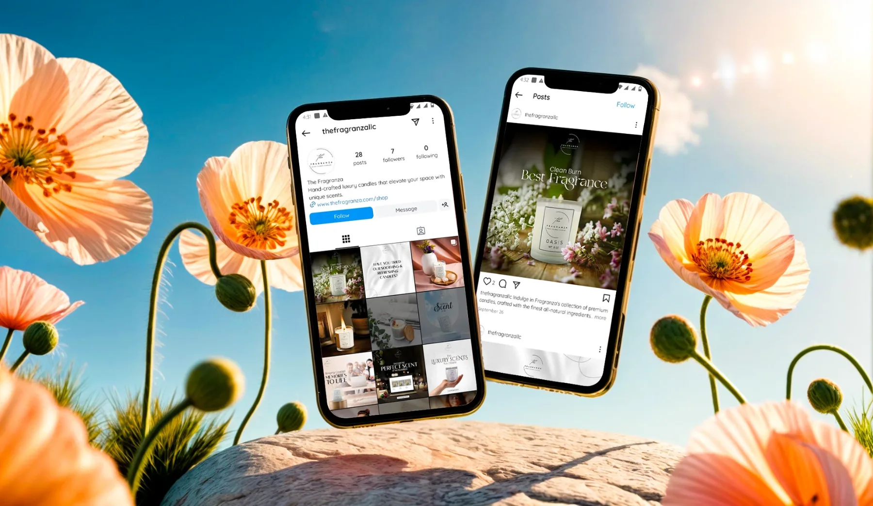 Scented Candles Social Media Design