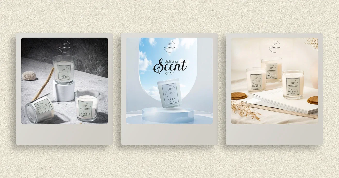 Scented Candles Social Media Design