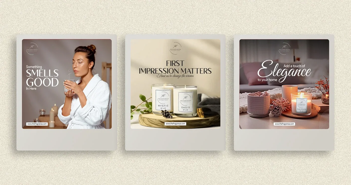 Scented Candles Social Media Design