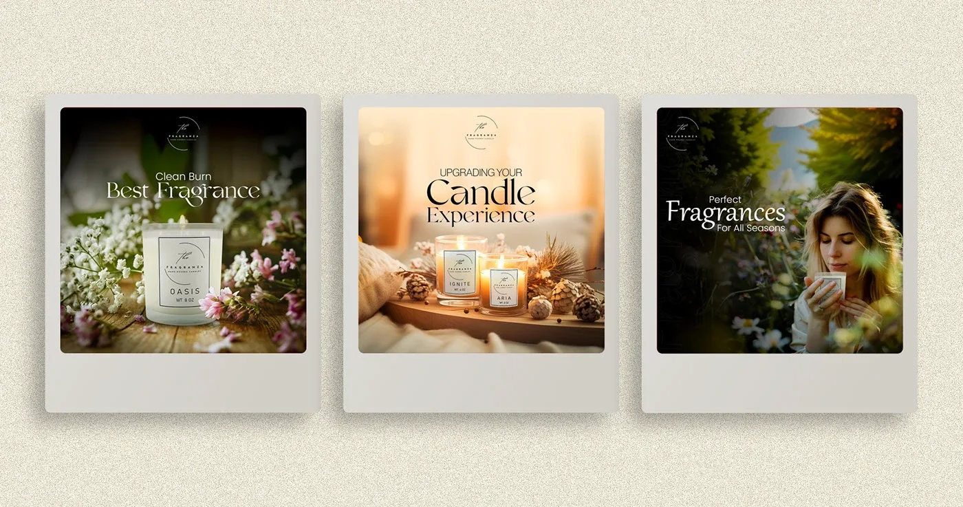 Scented Candles Social Media Design