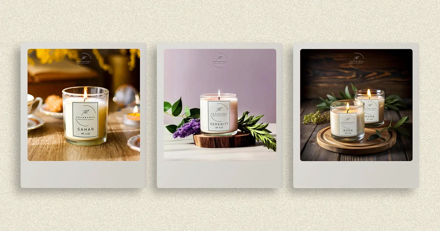 Scented Candles Social Media Design