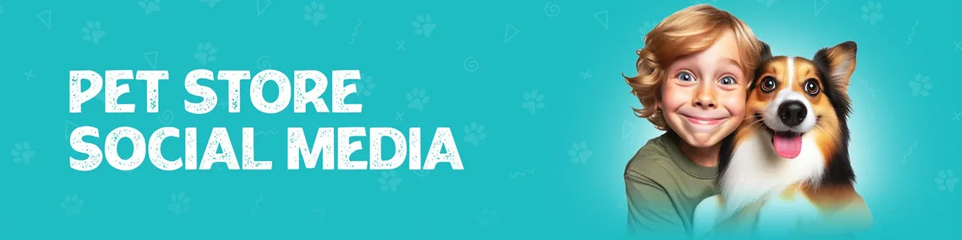 Pet Store Social Media Designs