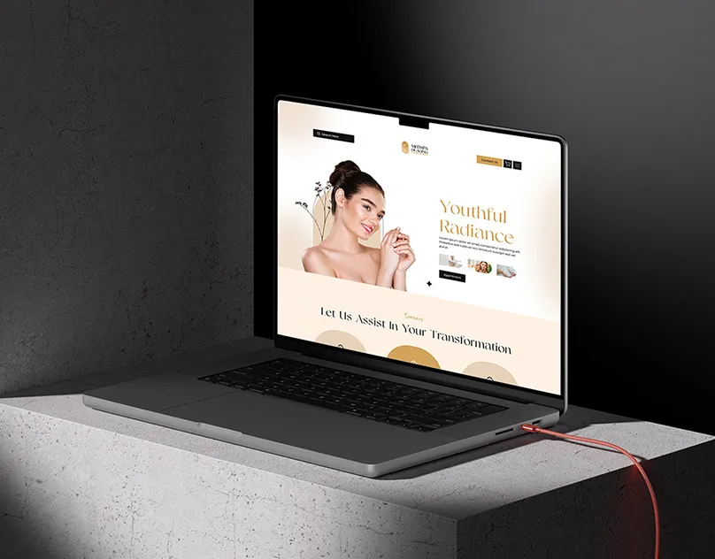 Beauty Spa Website Design