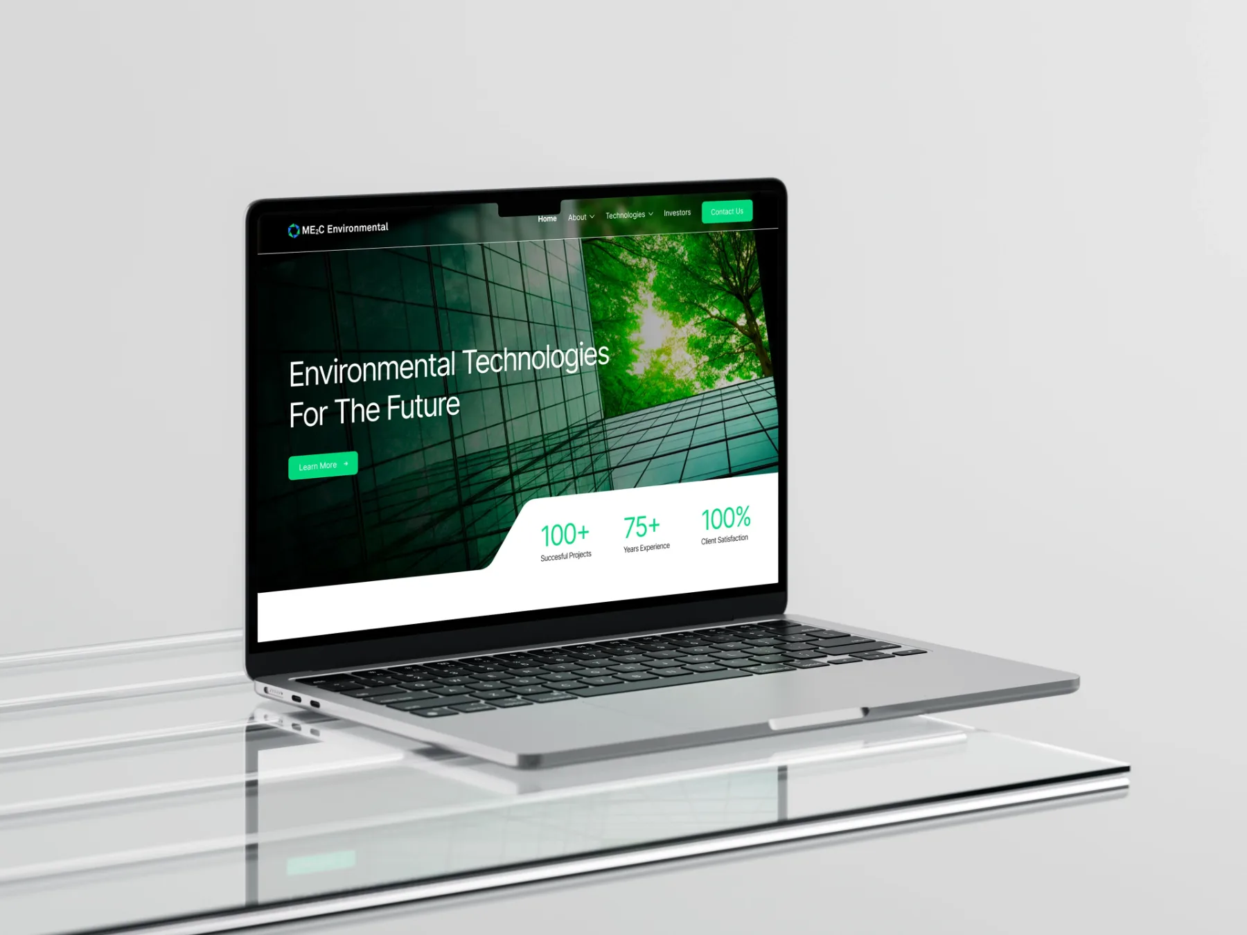 Environmental Technologies Website Design