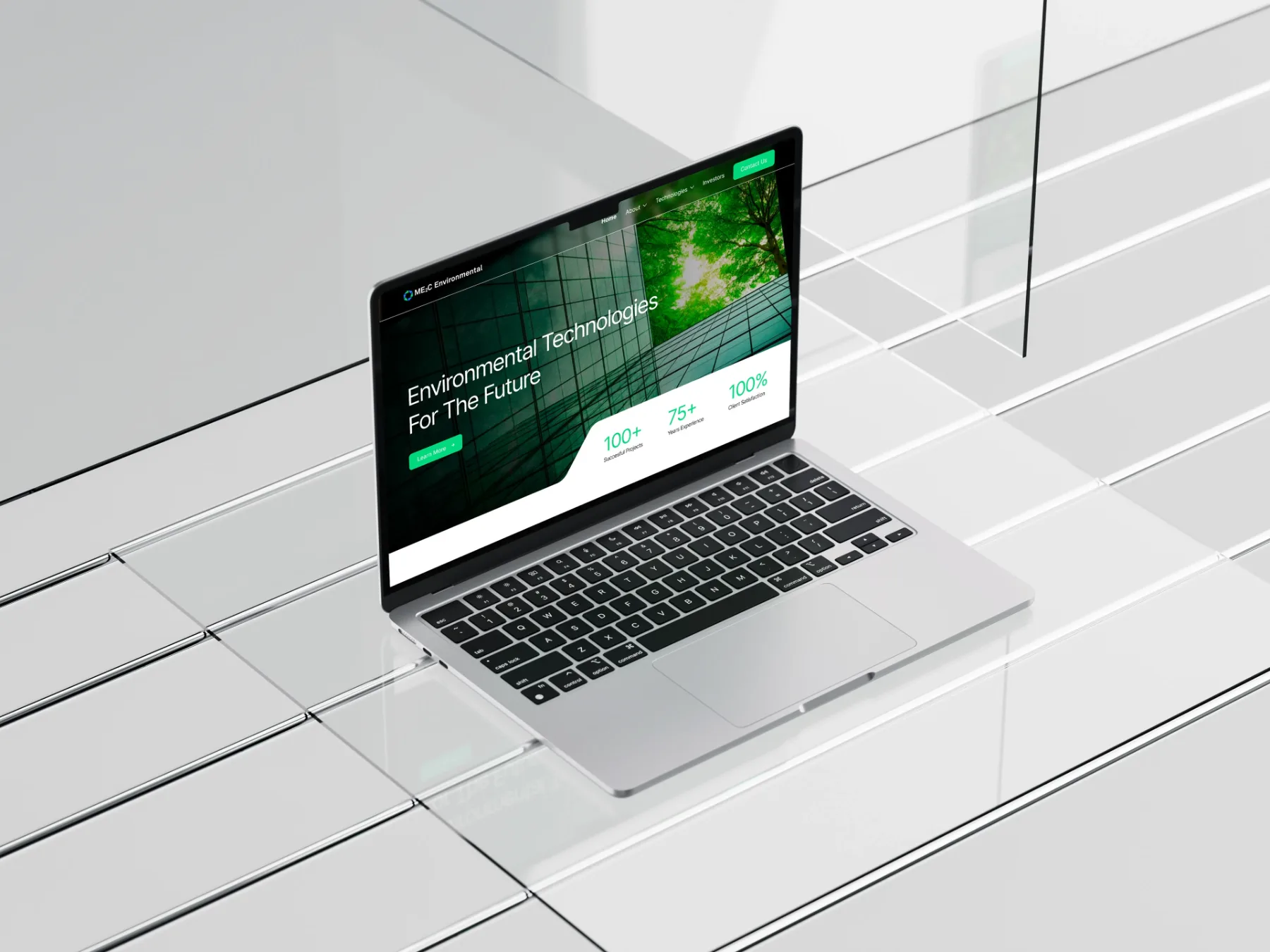 Environmental Technologies Website Design