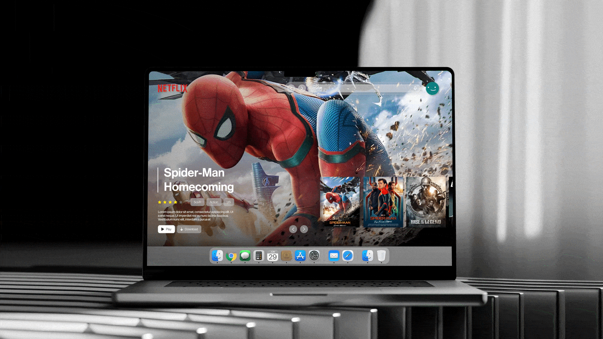 Animated Website Design