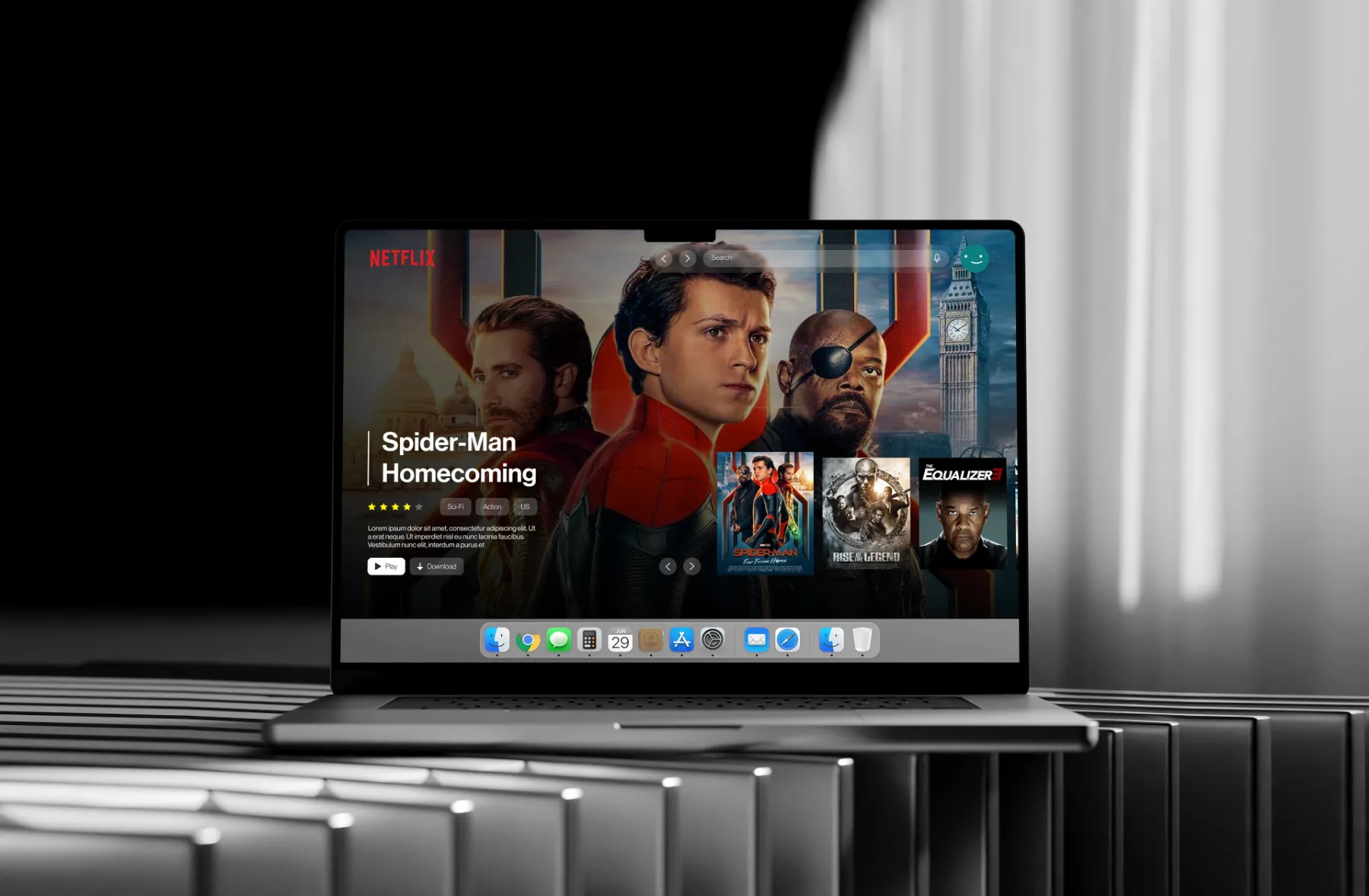 Animated Website Design