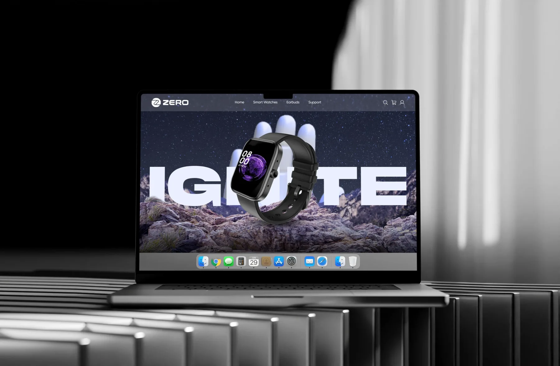 Animated Website Design