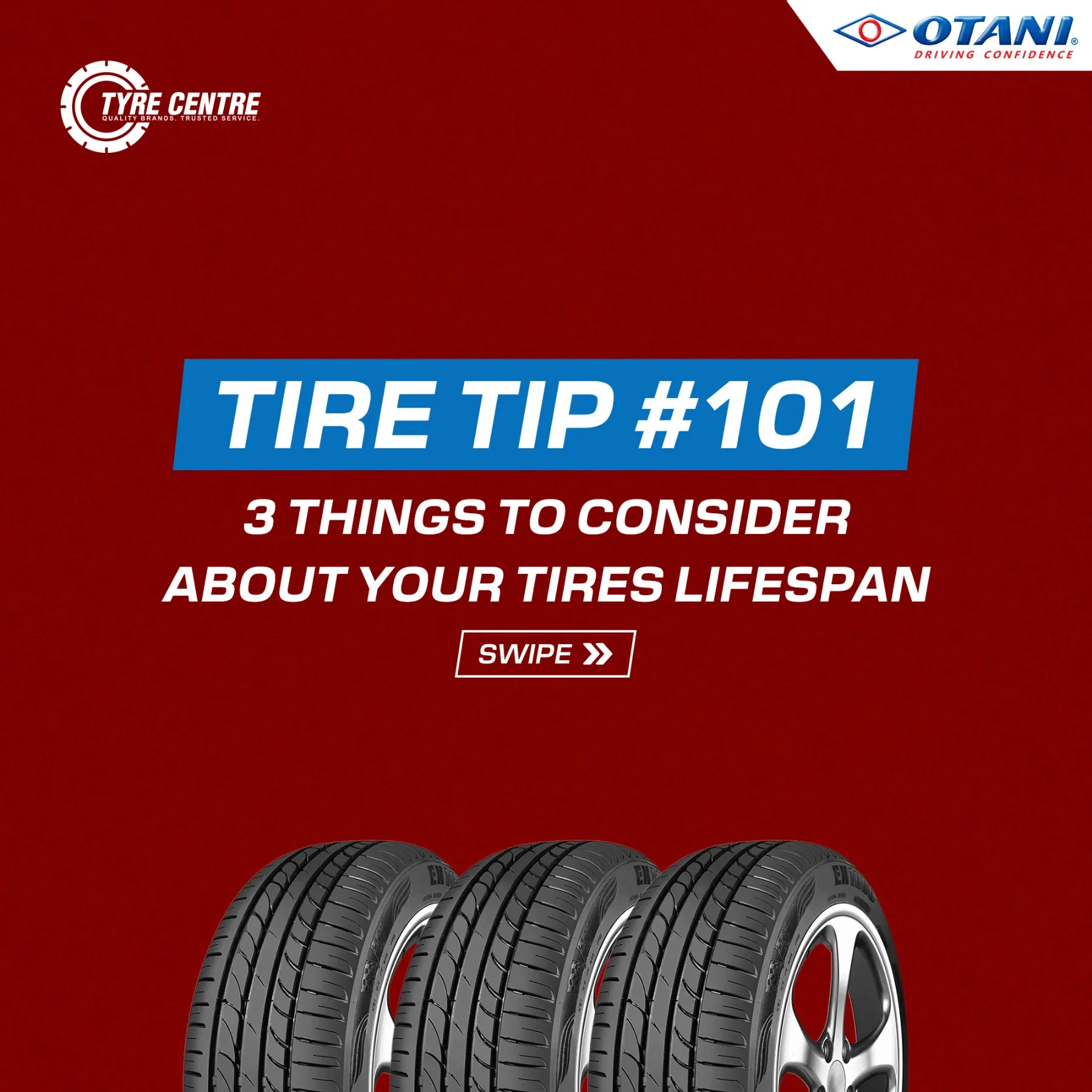 Tyre Center Social Media Designs