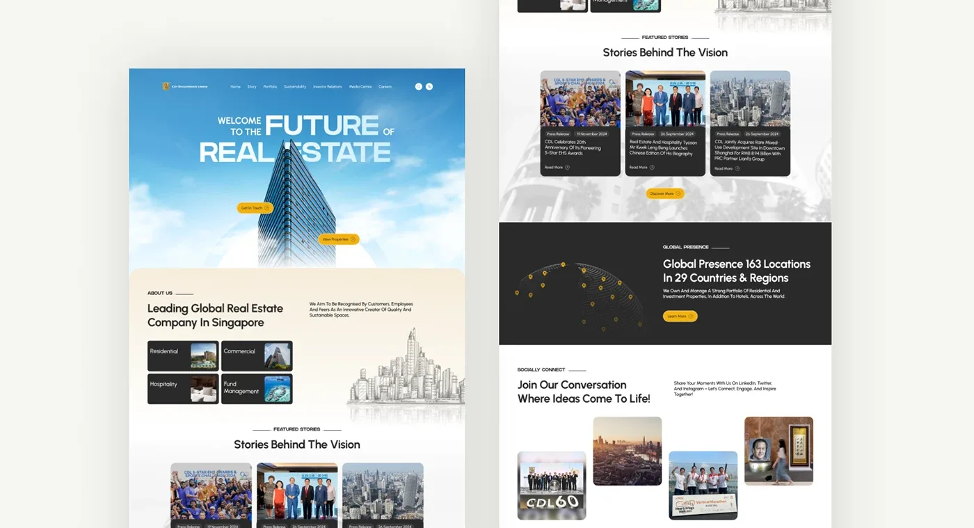 Real Estate Web Design