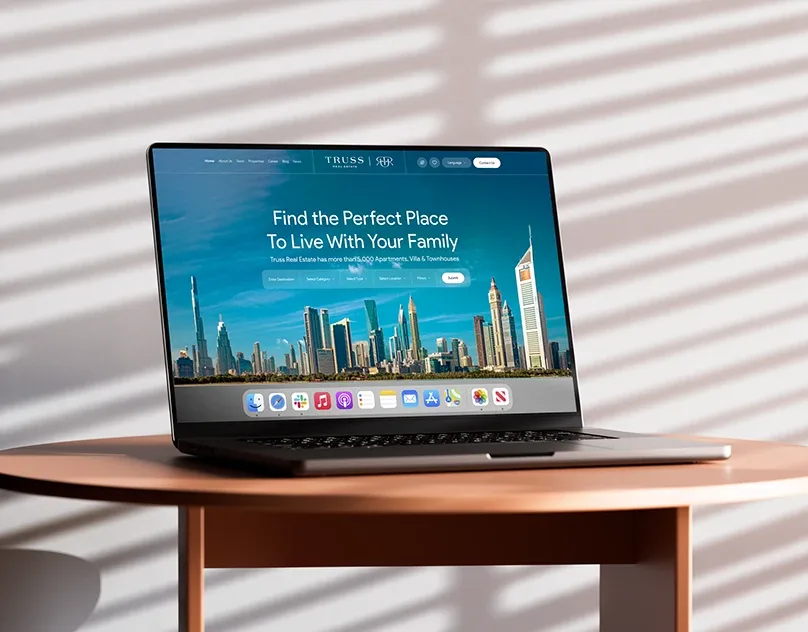 Real Estate Modern Website Design