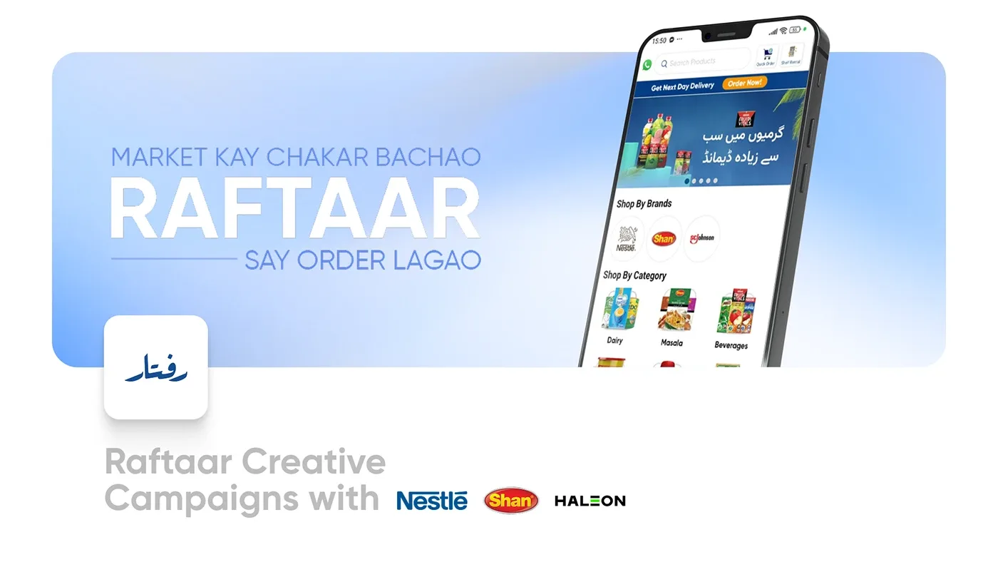 Raftaar Grocery App Creatives for Raftaar