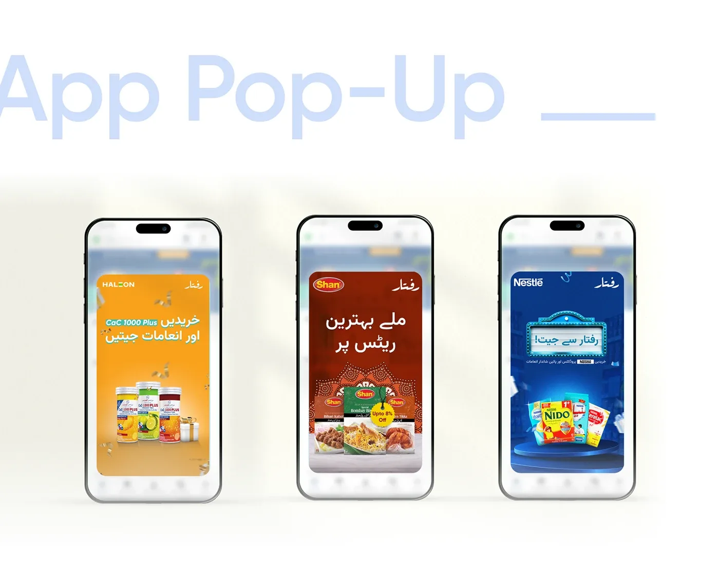 Raftaar Grocery App Creatives for Raftaar