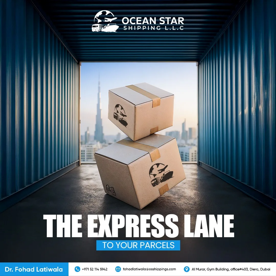 Ocean Star Shipping Social Media Designs for Ocean Star Shipping
