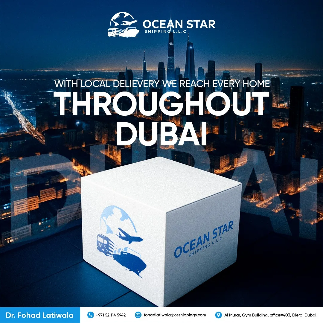 Ocean Star Shipping Social Media Designs for Ocean Star Shipping