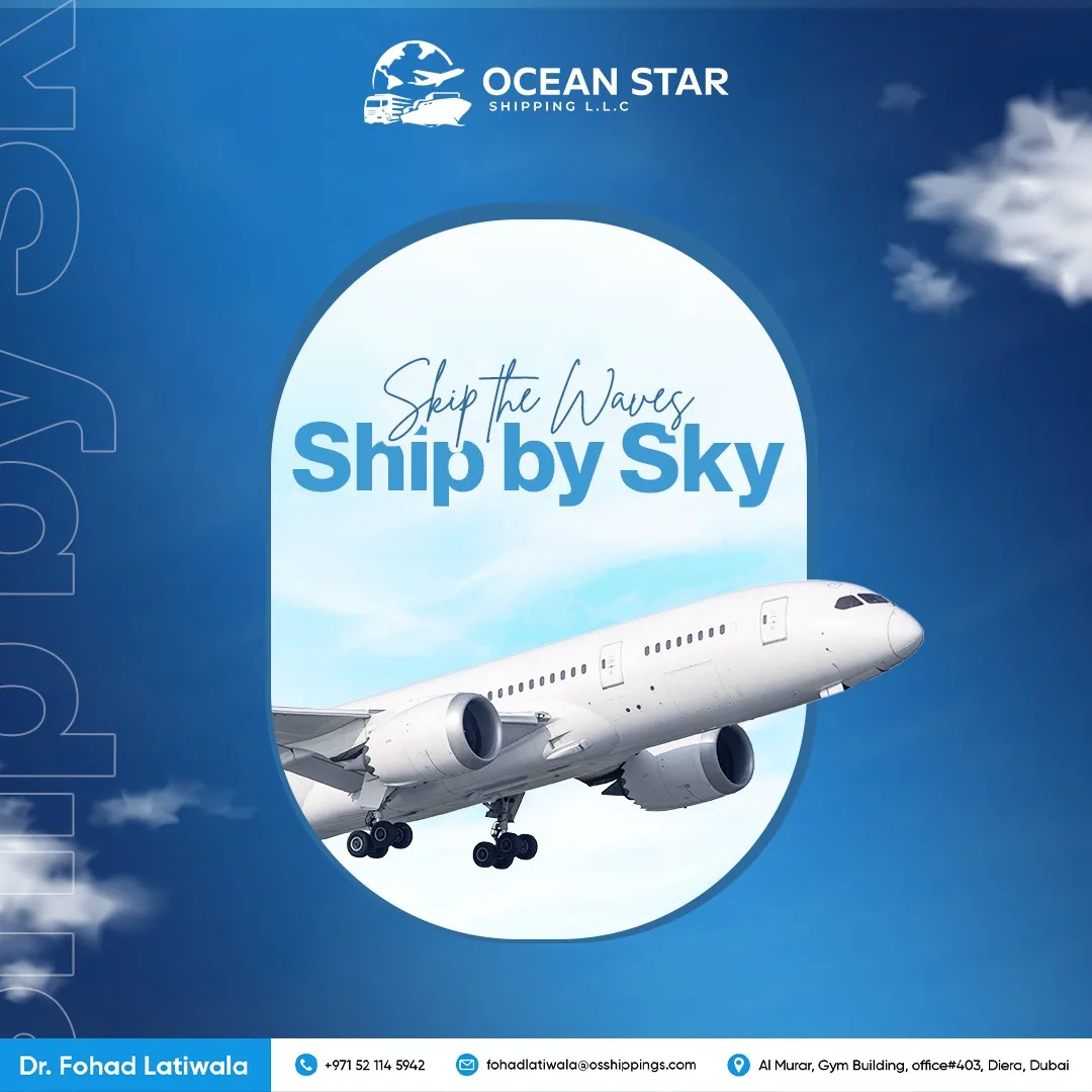 Ocean Star Shipping Social Media Designs for Ocean Star Shipping