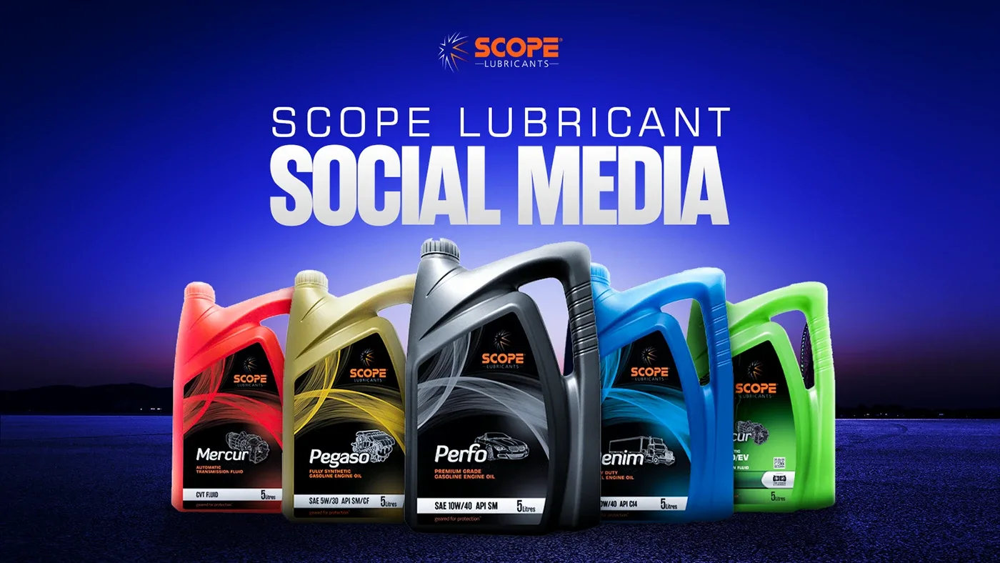 Scope Lubricants Social Media Designs for Scope Lubricants